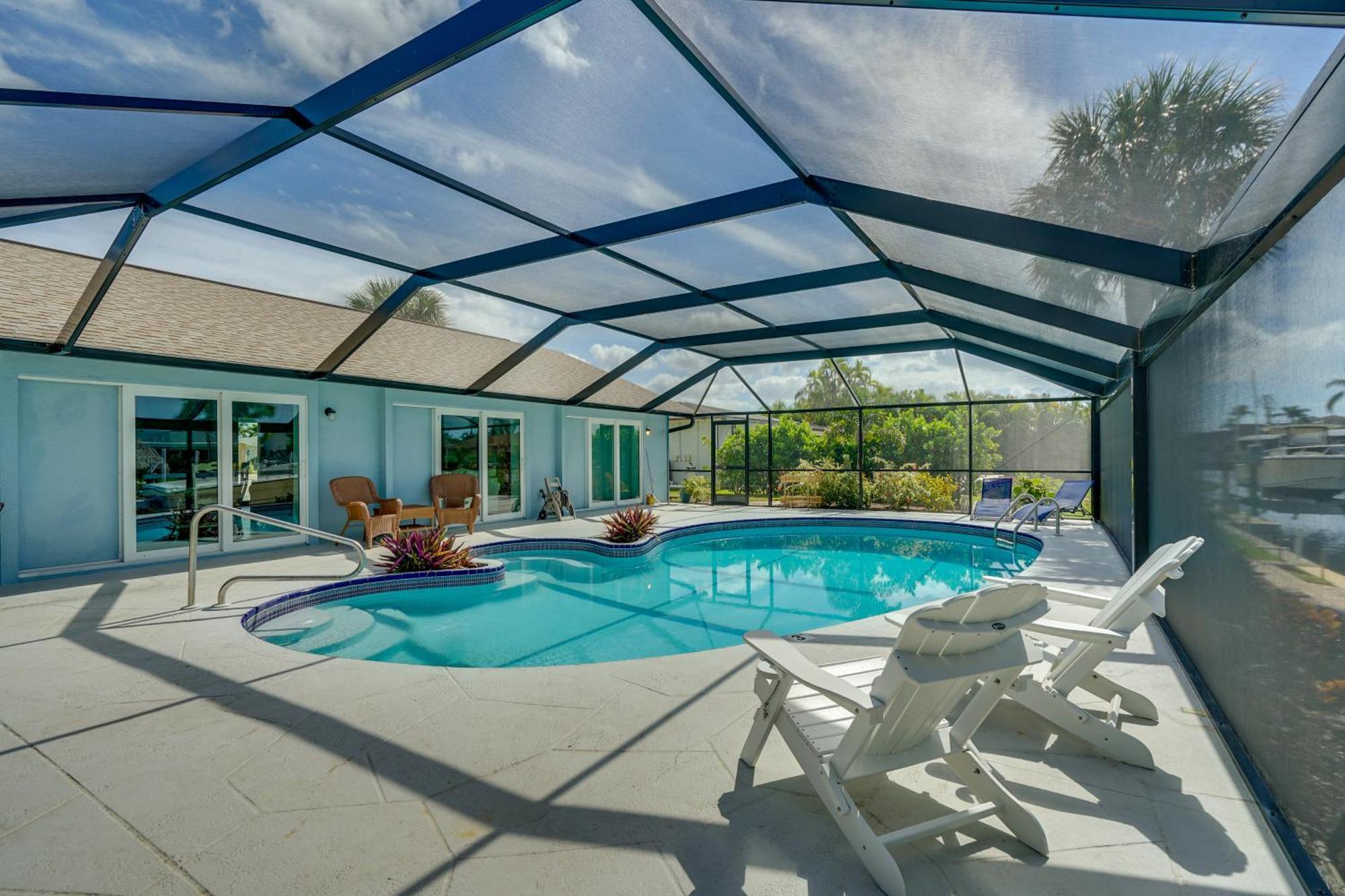 Beachy Cape Coral Home - Swim, Fish, Boat! Экстерьер фото